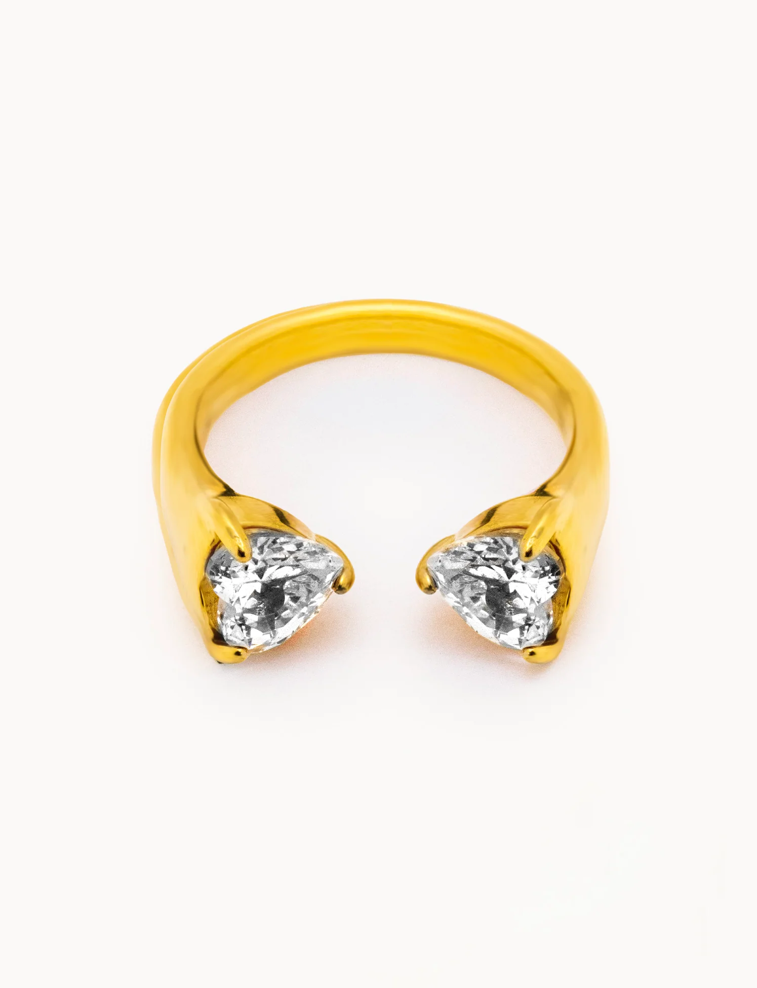 Anello Double Sparkling Heart - Image 3