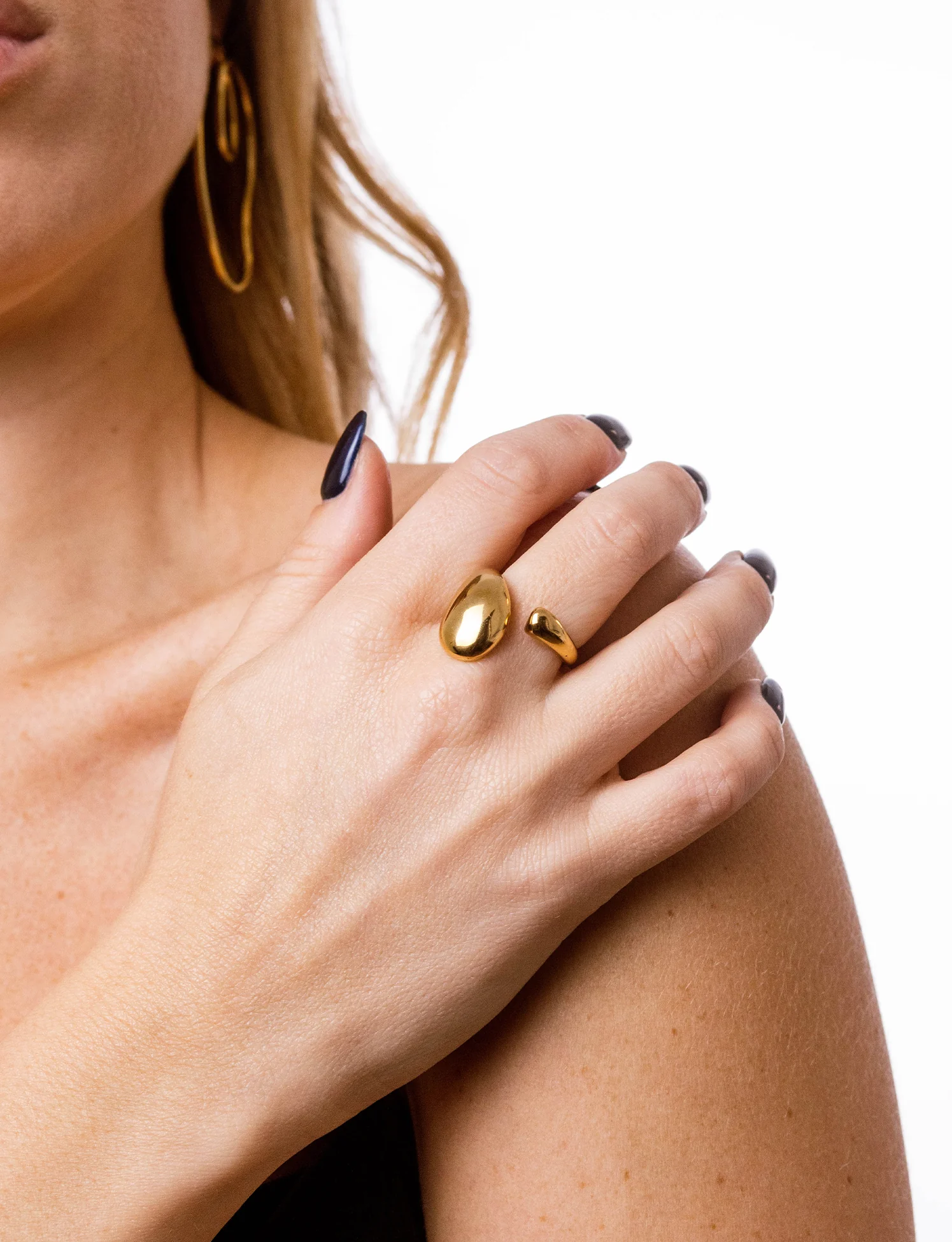 Anello Hug Fluido Chunky - Image 2