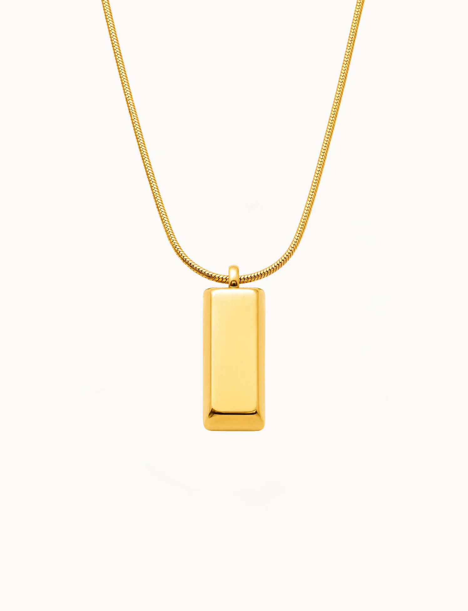 Collana Mini Lingotto personalizzata