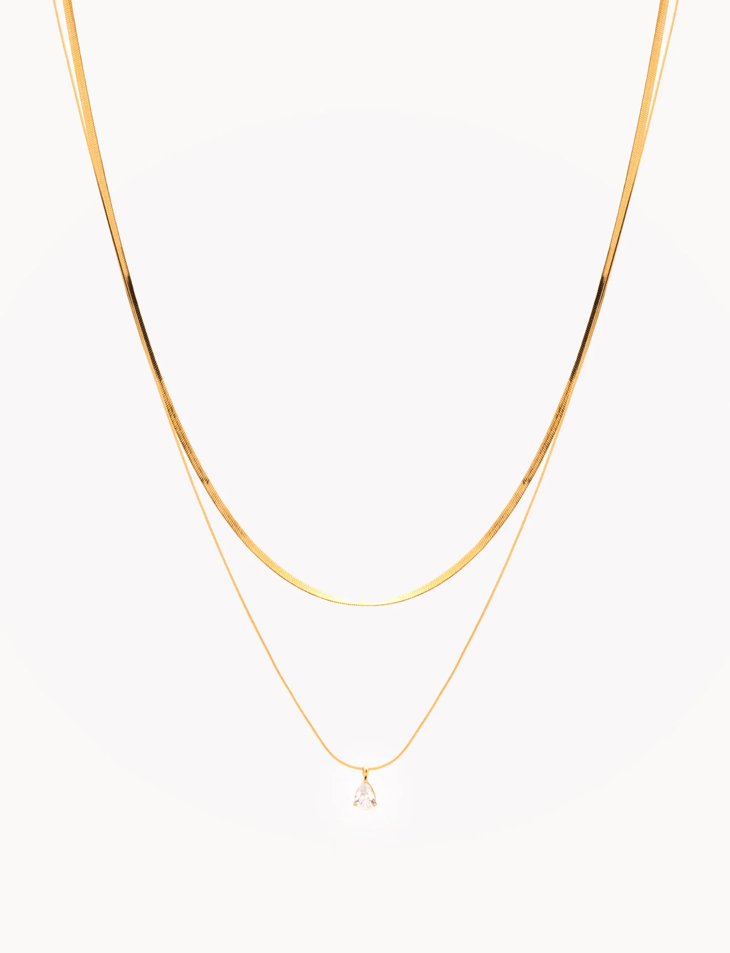Collana Snake Mignon e Punto Luce