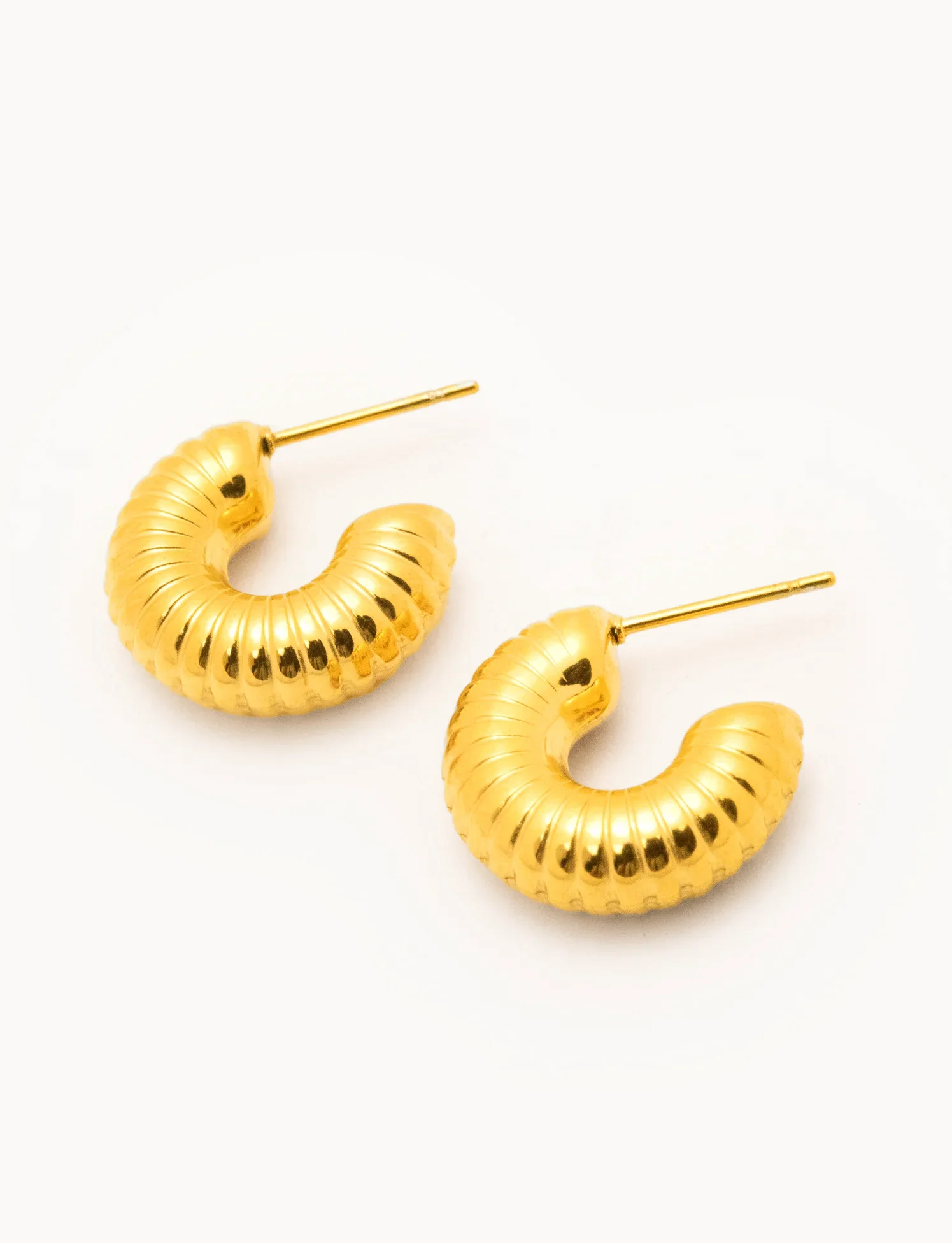 Orecchini Mini Bold Zigrinati