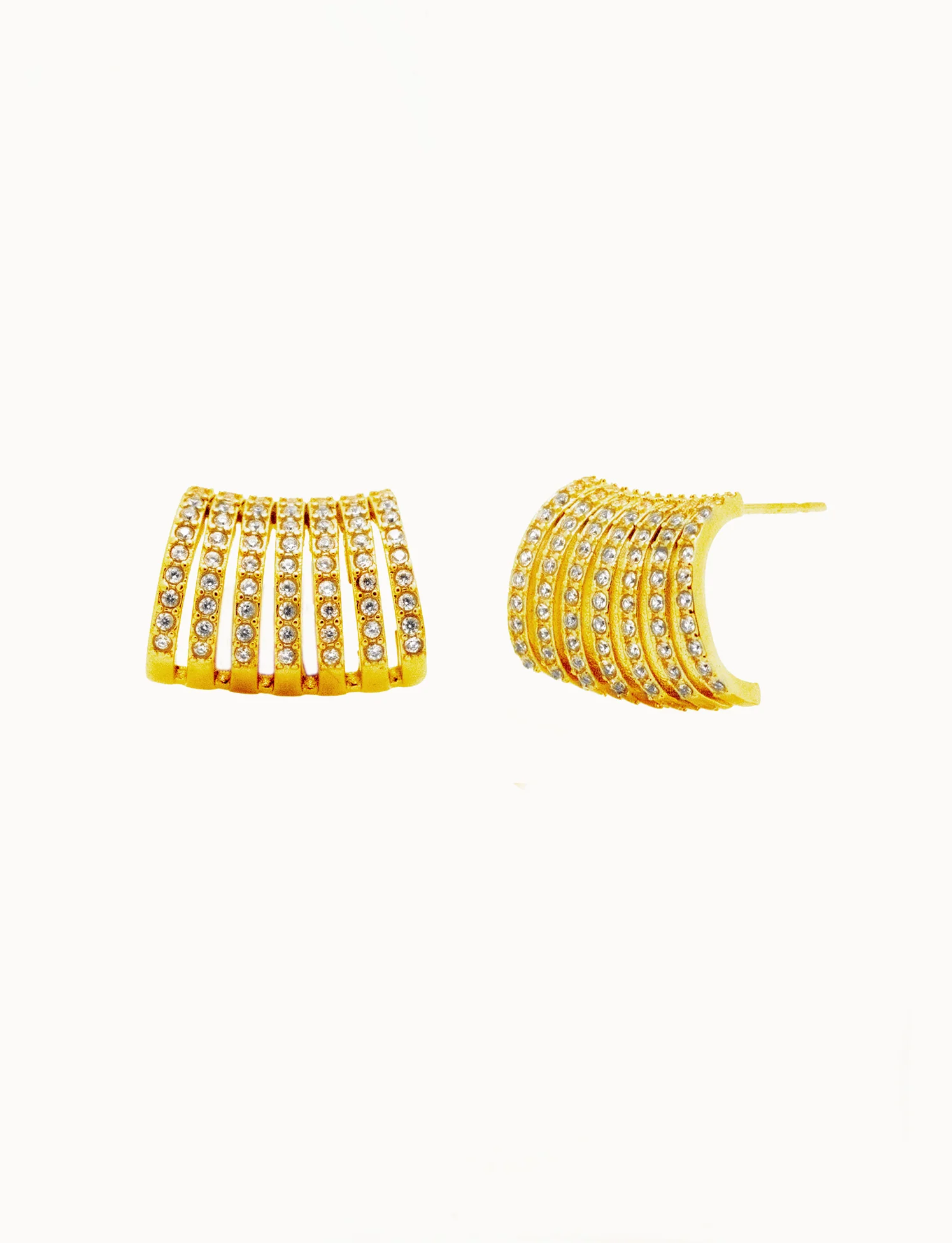 Orecchini Silhouette PAVE'