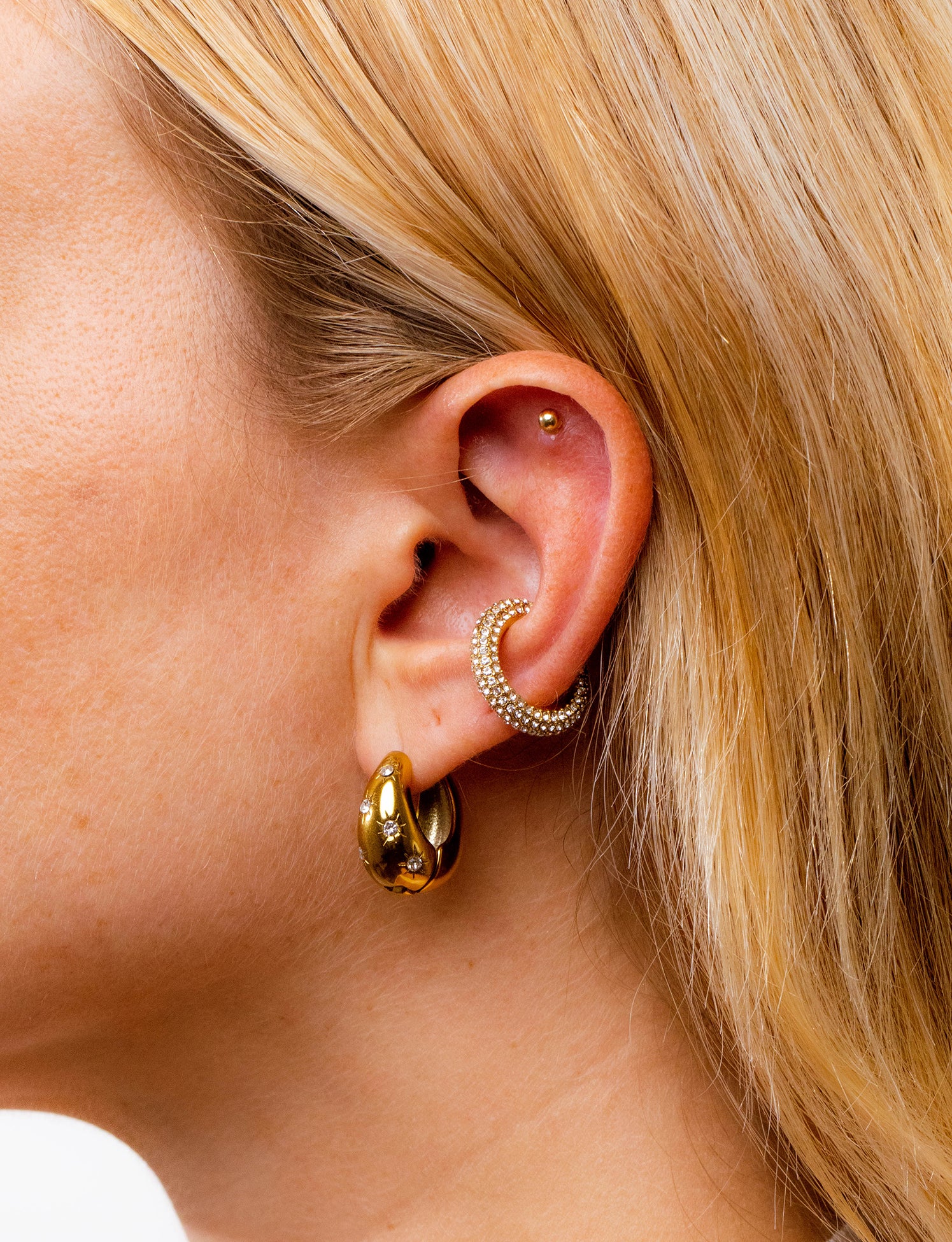 Orecchino Micro Cuff Chunky Sparkling - Image 8