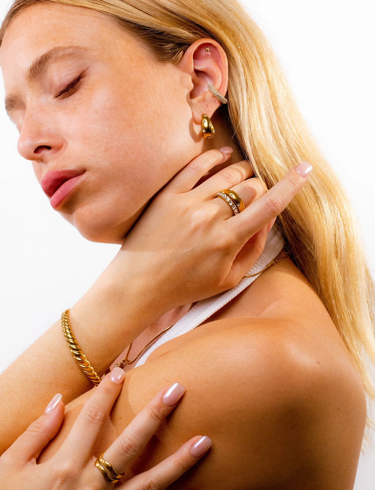 Orecchino Micro Cuff Chunky Sparkling - Image 9