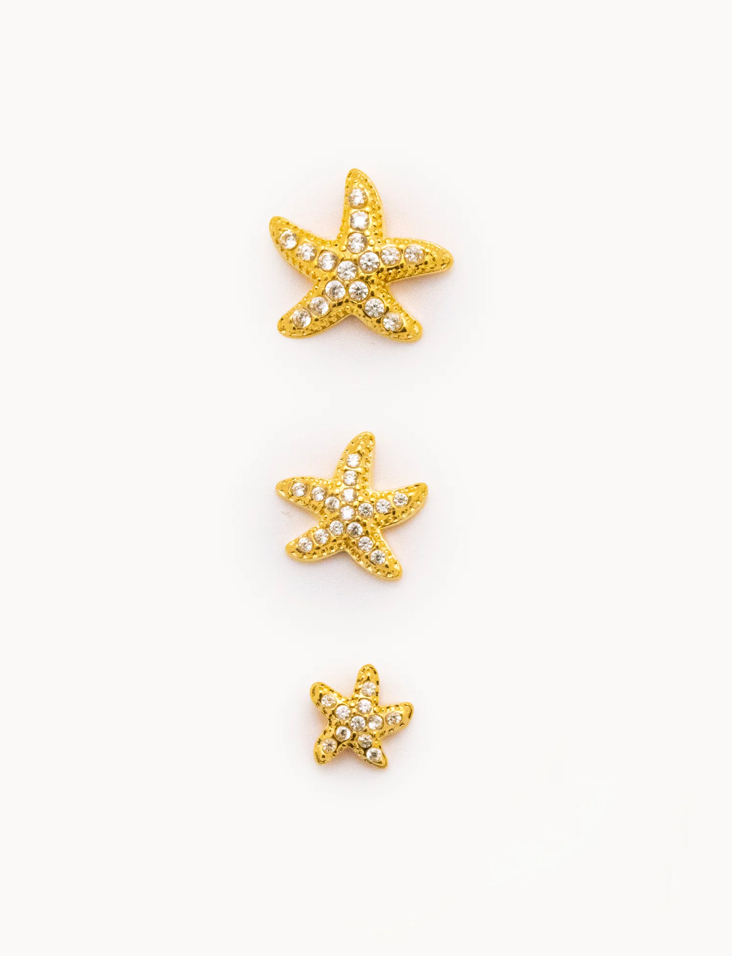 Orecchino Sparkling Starfish