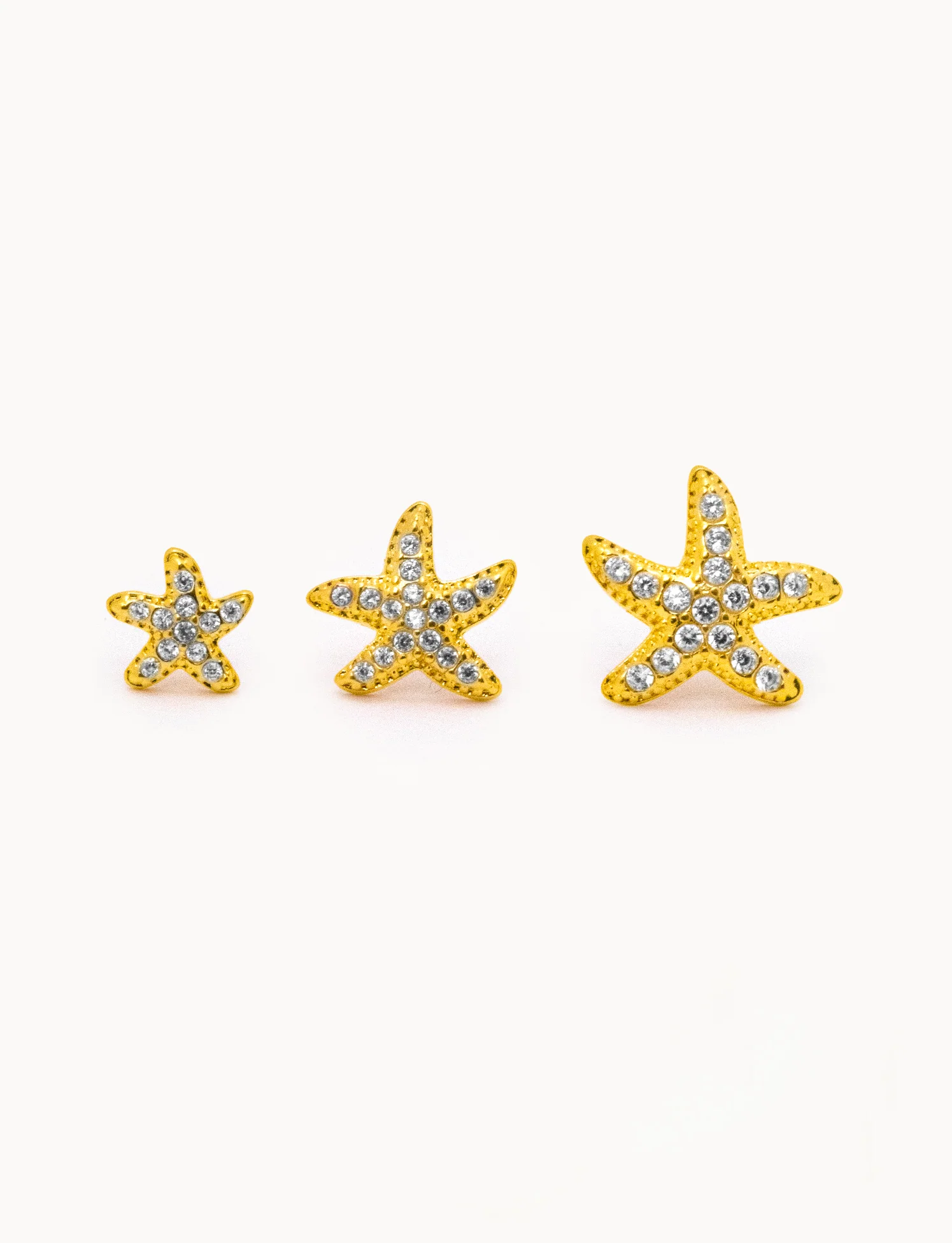 Orecchino Sparkling Starfish - Image 3
