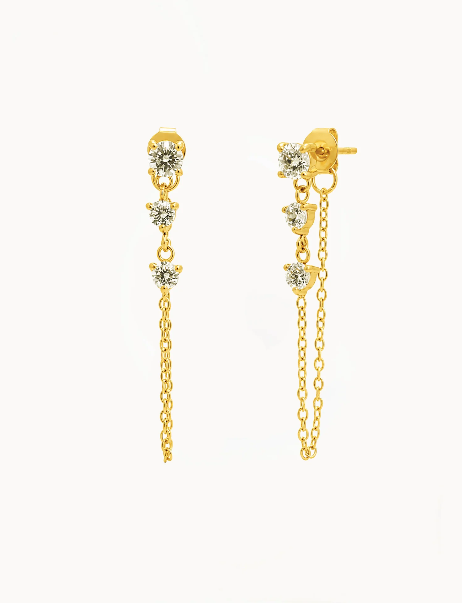 Orecchino Twinkle Chain